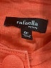Rafaella 100% Linen Tropical Orange Jacket Size 4 (petite) - photo 6