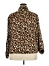 Rebecca Minkoff 100% Polyester Animal Print Brown Long Sleeve Blouse Size 2X - photo 2