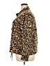 Rebecca Minkoff 100% Polyester Animal Print Brown Long Sleeve Blouse Size 2X - photo 5