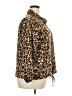 Rebecca Minkoff 100% Polyester Animal Print Brown Long Sleeve Blouse Size 2X - photo 4