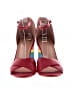 ModCloth Color Block Red Heels Size 6 1/2 - photo 2