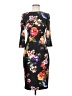 Bisou Bisou Floral Black Cocktail Dress Size 4 - photo 1