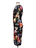 Bisou Bisou Floral Black Cocktail Dress Size 4 - photo 5