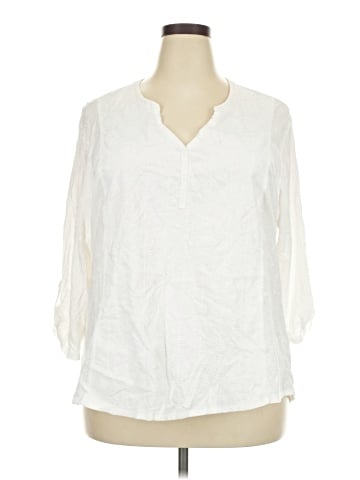 SONOMA life + style 3/4 Sleeve Blouse (view 1)