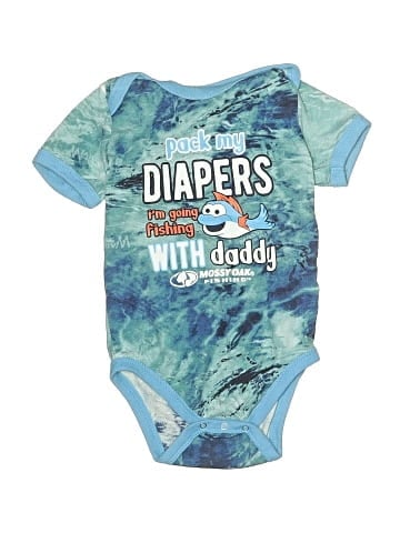 Mossy Oak Short Sleeve Onesie (view 1)