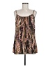 CAbi Brown Sleeveless Blouse Size M - photo 1