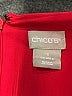 Chico's 100% Polyester Solid Red Casual Dress Size Med (1) - photo 7