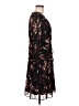 DKNY 100% Polyester Print Black Cocktail Dress Size 8 - photo 4