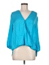 Ava & Aiden 100% Polyester Teal 3/4 Sleeve Blouse Size M - photo 1