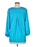 Ava & Aiden 100% Polyester Teal 3/4 Sleeve Blouse Size M - photo 2