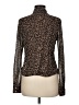 Sanctuary Animal Print Brown Long Sleeve Blouse Size M - photo 2
