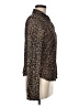 Sanctuary Animal Print Brown Long Sleeve Blouse Size M - photo 4