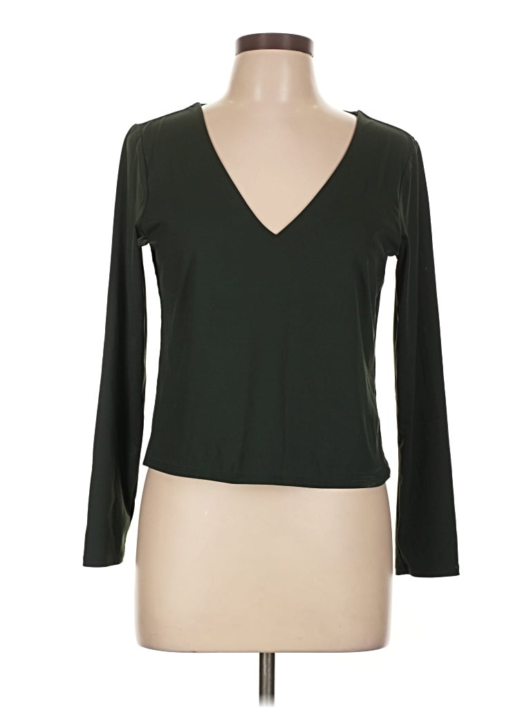 Pre-owned Old Navy 3/4 Sleeve T-shirt In Green