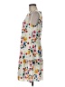 CeCe 100% Polyester Floral Ivory Casual Dress Size 8 - photo 5