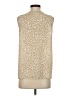J.Crew Factory Store 100% Polyester Ivory Sleeveless Blouse Size S - photo 2