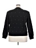 H&M 100% Cotton Stars Black Pullover Sweater Size S - photo 2