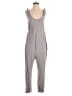 Isabel Solid Gray Jumpsuit Size S - photo 1