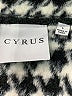 Cyrus Houndstooth Gray Black Coat Size L - photo 6