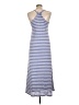 Splendid Stripes Blue Casual Dress Size L - photo 2