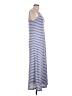 Splendid Stripes Blue Casual Dress Size L - photo 4