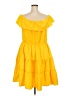 Shein 100% Polyester Yellow Casual Dress Size 3X - photo 2