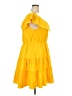 Shein 100% Polyester Yellow Casual Dress Size 3X - photo 4