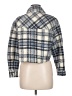 Zara Plaid Blue Jacket Size M - photo 2