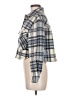 Zara Plaid Blue Jacket Size M - photo 5