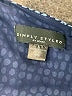 Simply Styled 100% Polyester Blue Sleeveless Blouse Size M - photo 7