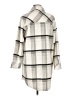 Thread & Supply 100% Polyester Ivory Coat Size M - photo 2