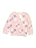 Unbranded 100% Polyester Floral Pink Sweatshirt Size 6-12 mo - photo 1