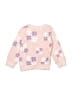 Unbranded 100% Polyester Floral Pink Sweatshirt Size 6-12 mo - photo 2