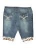 Mudd Animal Print Blue Denim Shorts Size 17 - photo 2
