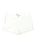 Mossimo Solid White Shorts Size 8 - photo 1