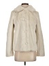 Talbots 100% Polyester Ivory Faux Fur Jacket Size XS - photo 1