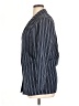 Liz Claiborne 100% Cotton Stripes Blue Blazer Size 8 - photo 5