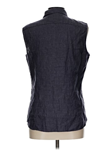 PaperWhite Sleeveless Button-Down Shirt (view 2)
