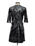 Zara Metallic Gray Cocktail Dress Size S - photo 2