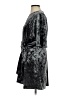 Zara Metallic Gray Cocktail Dress Size S - photo 5