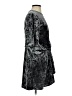 Zara Metallic Gray Cocktail Dress Size S - photo 4
