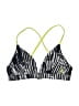 Calvin Klein Graphic Black Swimsuit Top Size S - photo 1