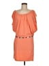 Splendid Orange Casual Dress Size M - photo 1