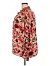 Unbranded Floral Red Long Sleeve Blouse Size 2X - photo 5