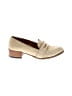 THELMA Solid Ivory Tan Flats Size EU 37 1/2 - photo 1