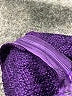 St. John Chevron-herringbone Purple Formal Skirt Size 10 - photo 5