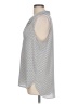 Vince Camuto 100% Polyester Silver Sleeveless Blouse Size L - photo 5