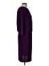 Talbots Solid Purple Casual Dress Size L - photo 4