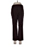 Elle Plaid Burgundy Casual Pants Size L - photo 2
