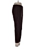 Elle Plaid Burgundy Casual Pants Size L - photo 4