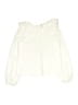 Zara Ivory Long Sleeve Blouse Size 11 - 12 - photo 1